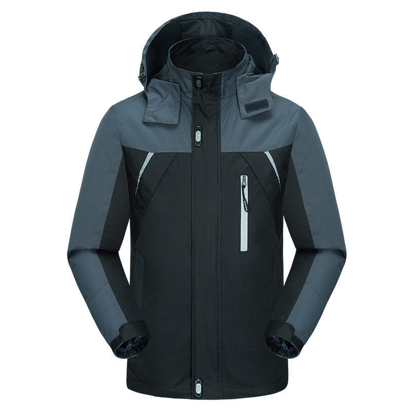 Fashionable Men's Waterproof Windbreaker Jacket
