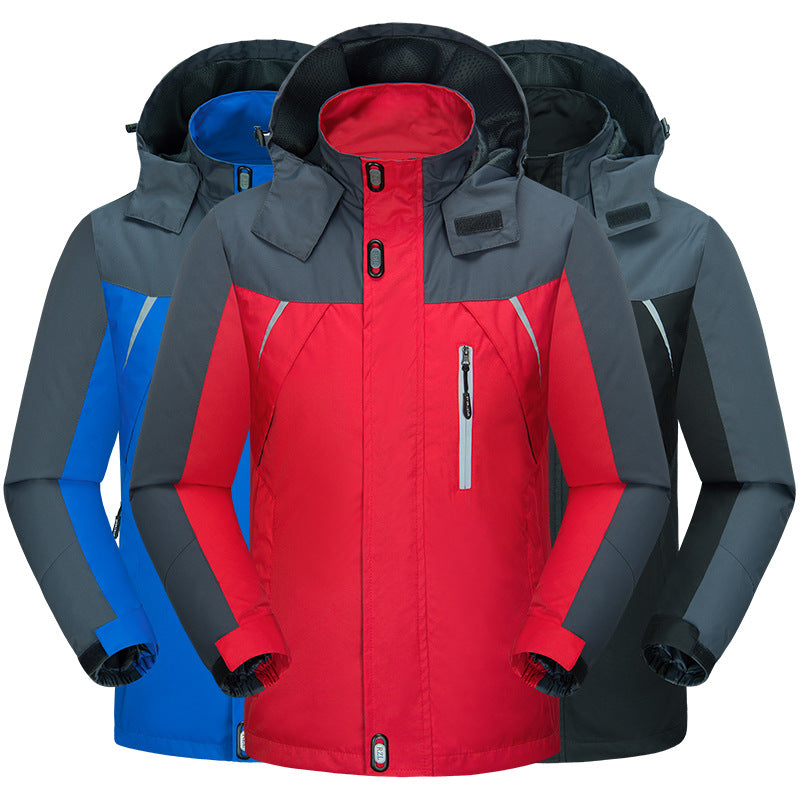 Fashionable Men's Waterproof Windbreaker Jacket