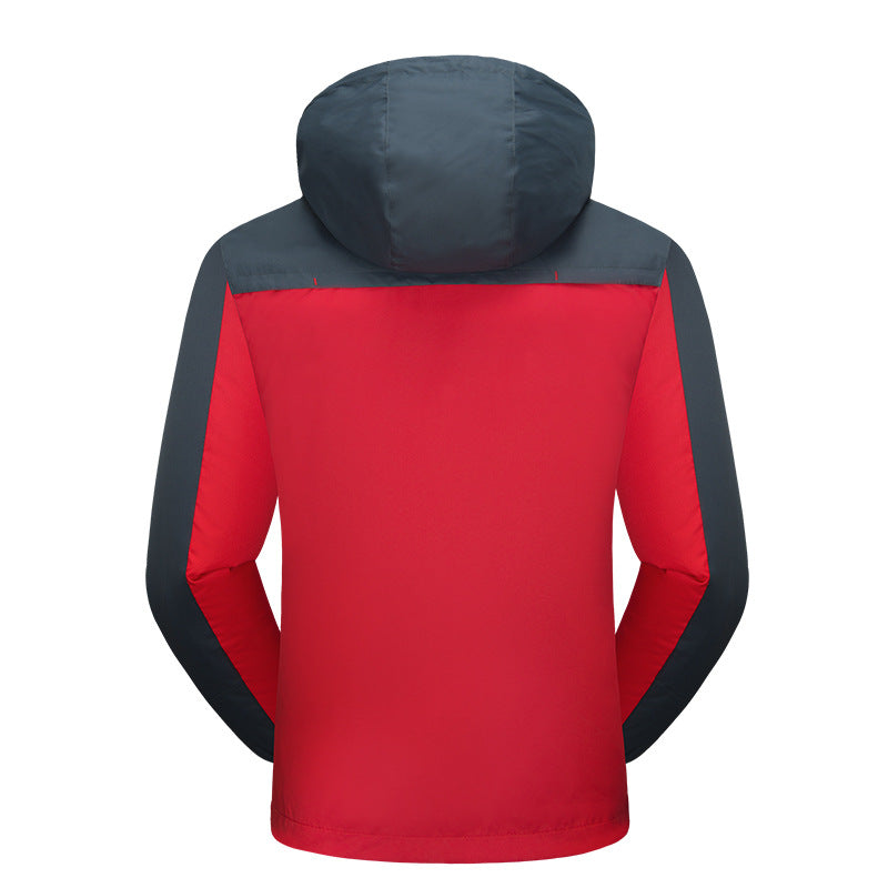 Fashionable Men's Waterproof Windbreaker Jacket